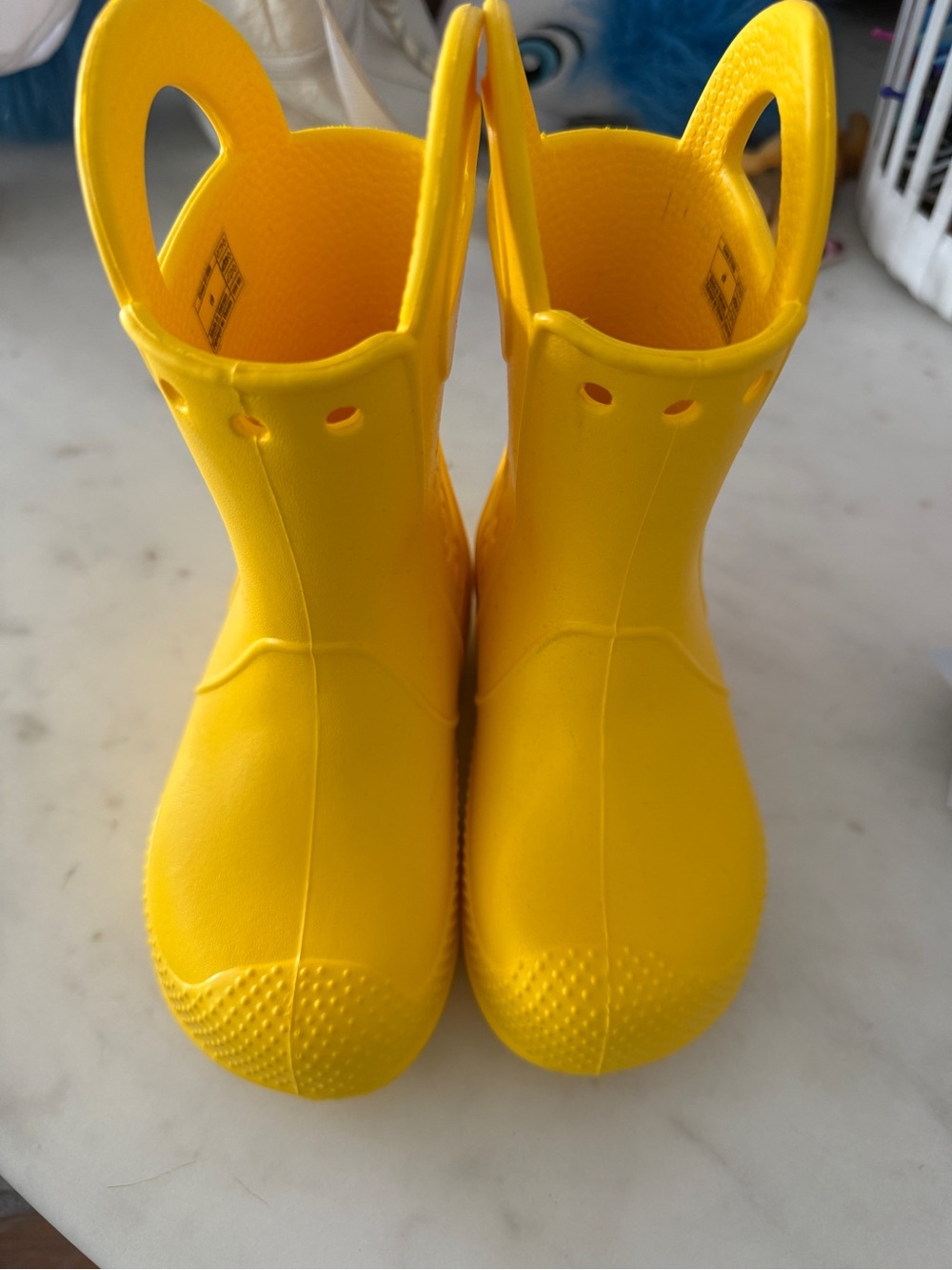 Toddler crocs rain boots